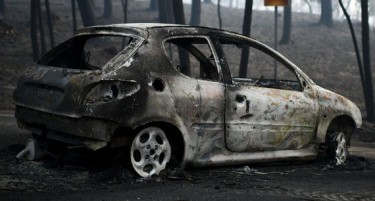 Целосно изгоре автомобил во Куманово