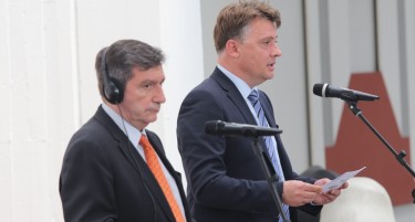 (ГАЛЕРИЈА) Шилегов и Каминис, Скопје и Атина, заедничка историја и нова иднина