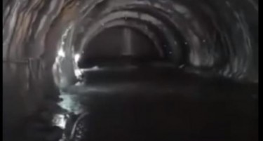 (ВИДЕО) Koпале тунел, но еве што ги натерало да запрат со работа