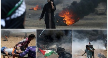 (ФОТО) КРВАВ ДЕН ВО ГАЗА: Судирите во Израел - морничави слики за светот