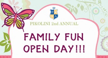 „FAMILY FUN OPEN DAY“: Интернационалната детска градинка „Пиколини“ ве кани на големо дружење
