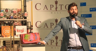 (ГАЛЕРИЈА) Хуманитарната аукција на Капитол мол ги израдува матурантите од СОС Детско село