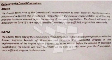 Земји-членки на ЕУ ставија рампа за датум за Македонија и Албанија