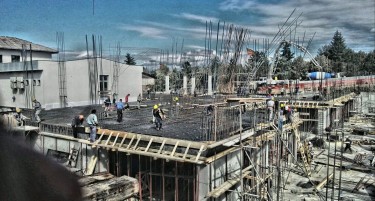Новиот клинички центар во Штип продолжи со изградбата со минимален број работници