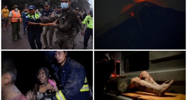 (ВИДЕО-ФОТО) ОГНЕНА СТИХИЈА ГОЛТА СЕ ПРЕД СЕБЕ: Вака е во Гватемала а вулканот „зема“ над 20 жртви