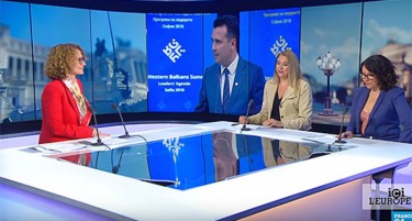 Шекеринска за France 24: Среќни сме што  Макрон ја поддржува Македонија за членство во НАТО