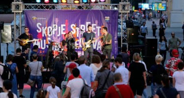 Првиот ден од Skopje Street Music Festival ги оправда очекувањата