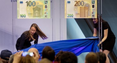 (ФОТО) БАНКНОТИТЕ ДОБИЈА НОВ ИЗГЛЕД: Погледнете ги новите 100 и 200 евра