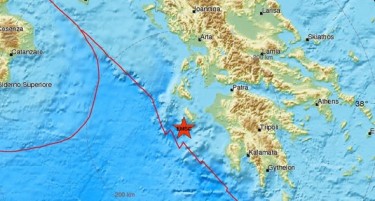 Се тресе Јонското Море, земјотрес и во Македонија