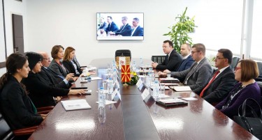 Работна средба со раководството на ВМРО-ДПМНЕ – размена на мислења околу економските прашања од значење за бизнисот