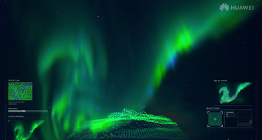 Huawei го претстави неверојатниот звук на „Northern lights“, прв создаден во вештачка интелигенција