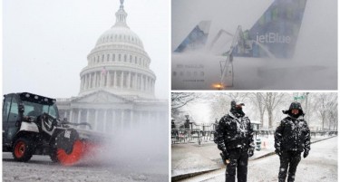 (ВИДЕО) Америка блокирана во снег: Затворени школи, откажани летови