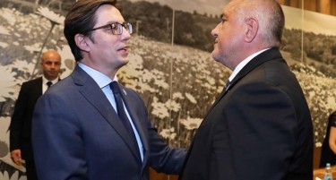 Борисов се сретна со Пендаровски: Тој е првиот македонски политичар кој јавно ја кажа вистината