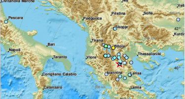 Силен земјотрес во Македонија