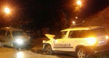 Повторно повредени двајца полицајци во уште една сообраќајка со полициско возило