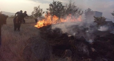 Пожари се шират во близина на неколку прилепски села