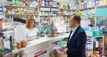 Филипче во инспекција на аптеки во Гевгелија
