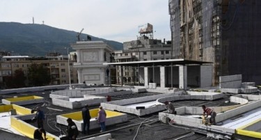 Град Скопје ja запира градбата на објектот на „зелениот кров“ на ГТЦ