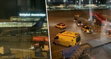Лажен аларм создаде паника на аеродромот во Амстердам