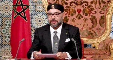 Кралот Мухамед VI од Мароко одржа говор за одбележување на 44тата годишнина на Зелениот марш