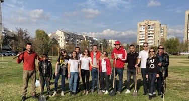 Ротаракт Клуб Скопје ја започна еколошката акција „Ротаракт Шума“, со садење дрва во општина Аеродром