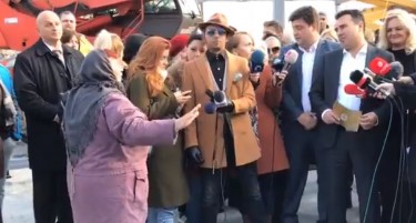 (ВИДЕО) Локални жени го „нападнаа“ Заев во Волково