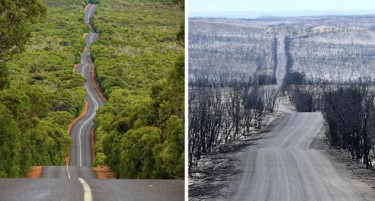 (ФОТО) ПРЕД И ПОТОА: Колку штета и нанесоа пожарите на Австралија