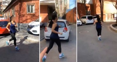 КИНА ЈА ПРОТЕРУВА: Жена во Пекинг го прекрши карантинот