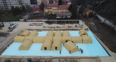 (ФОТО) Се мести полската болница во Скопје