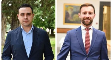 Зависници од адреналин: Костадинов и Димовски релаксирано после избори