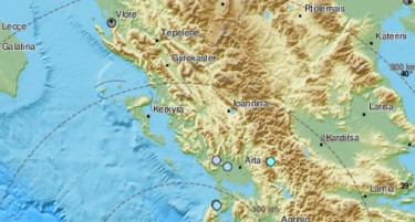 Силен земјотрес во Грција со епицентар во близина на островот Крф
