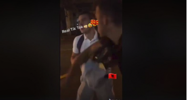 ВИДЕО: Брутално тепање на „Тик ток“ - момчињата под албанско и македонско знаме