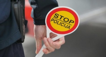 Полицијата казни 218 возачи во скопската населба Драчево