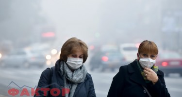 (ГАЛЕРИЈА) Отровен воздух дишат граѓаните и вечерва - Тетово е најзагадено