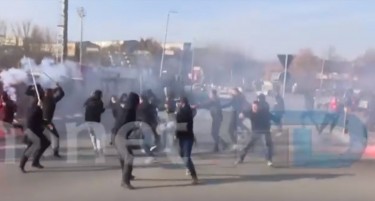 Полицијата го утврди идентитетот на 17-мина навивачи од вчерашната масовна тепачка во Штип