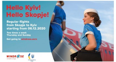 Од недела директен лет Киев-Скопје-Киев: Ќе лета украинска компанија