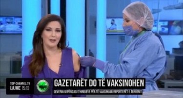 Новинарка се вакцинираше во живо во вестите