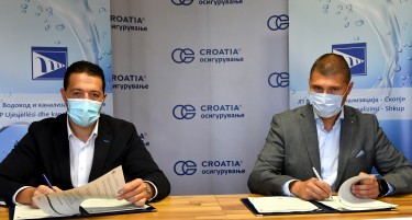 Водовод Скопје и Кроација Осигурување потпишаа Меморандум за соработка за повеќе поволности за граѓаните