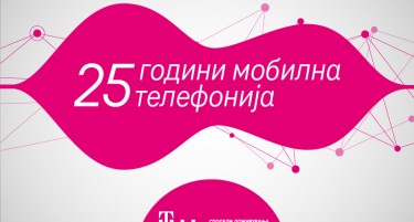 Македонски Телеком одбележува 25 години мобилна телефонија во Македонија: Од првото АЛО до најновите генерации на технологии
