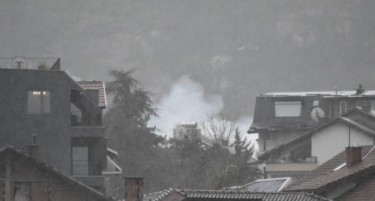 (ВИДЕО) Пожар избувна во просториите на поранешно училиште во Пржино