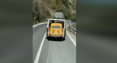 ГРАДОНАЧАЛНИКОТ КОСТАДИНОВ ДА НЕ СЕДИ СО СКРСТЕНИ РАЦЕ: Граѓаните стравуваат од можна несреќа-шлеп комбето се распаѓа