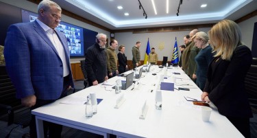 (ВИДЕО) Талат Џафери се сретна со Зеленски во Киев