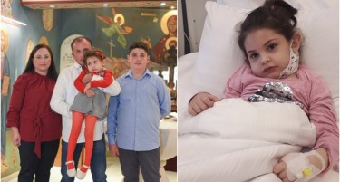 Ќерка ми е херој, не зборува, тешко ги движи рацете и нозете, а беше дете со совршен развој: Сања, мајката на малата Елеонора за борбата со ретката болест