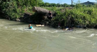 СТРАОТНА ТРАГЕДИЈА - бремена мајка влегла во надојдена река за да си го спаси шестгодишното детенце, но не успеала