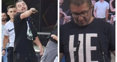 ФАКТОР НА ДЕНОТ: Неколку лица нападнаа демонстранти, лицето кое пукаше е приведено, а Мицкоски најави дека протестите продолжуваат