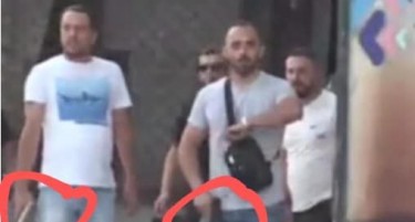 Полицијата го идентификуваше лицето со пиштол во раката во близина на „Скендербег“ и веќе е во полициска станица