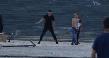 ГО ПРИЗНАЛ ДЕЛОТО: Полицијата го приведе и третиот кој извади пиштол кај Скендербег