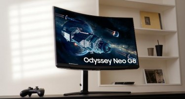 Samsung Electronics го лансираше првиот 240Hz 4K гејмерски монитор Odyssey Neo G8 на глобално ниво