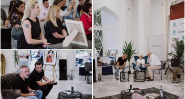 Посетителите на „Sound. Time. Vision“ на Манаки Офф имаа ексклузивна можност да го преслушаат „МАКЕДОНИСИМО“ на Симон Трпчески пред официјалната македонска претпремиера