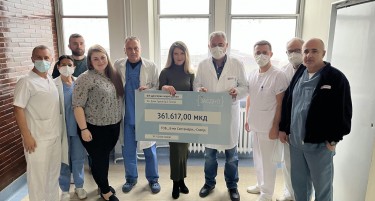 По повод денот на машкото здравје, 19 ноември: dm drogerie markt донираше повеќе од 360 илјади денари на одделот за урологија при Градската општа болница „8. Септември“ во Скопје!